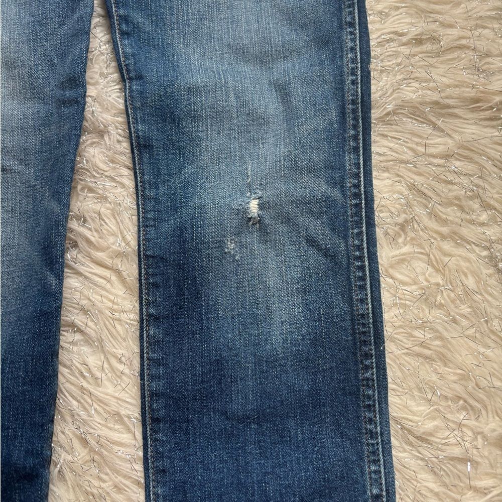 Madewell Dark Wash Blue Women’s 10” High Rise Skinny Jeans Size 25 - Picture 13 of 13